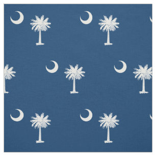Tela Bandera patriótica del estado de Carolina del Sur