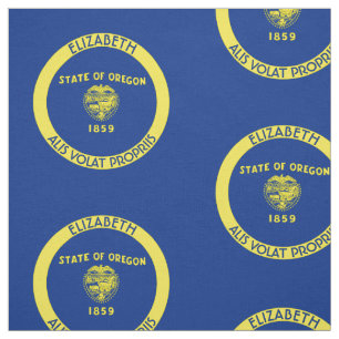 Tela Bandera personalizada estado del castor de Oregon