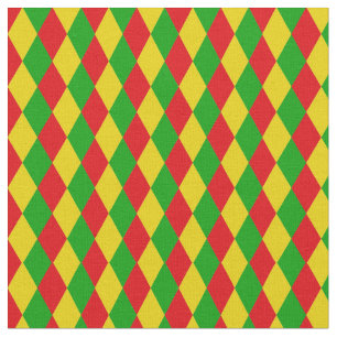 Tela Bandera rasta jamaiquina verde amarillo rojo con e