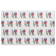 Bandera sonriente de Haití del amor