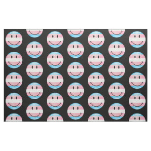Tela Bandera sonriente redonda del transexual