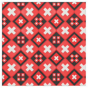 Tela Bandera suiza y moda Suiza Fabric