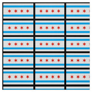 Tela Bandera tradicional de Chicago
