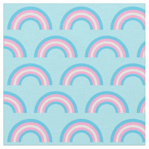 Tela Bandera transexual arrecia blanco rosado puro
