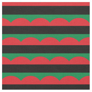 Tela Bandera UNIA y tribanda panafricana/afroamericana