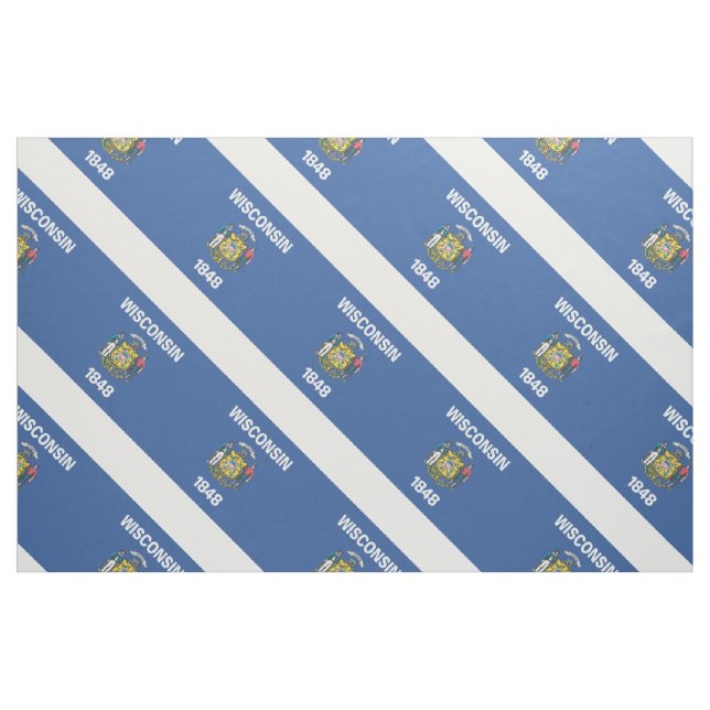 Tela Bandera WISCONSIN (Yarda)