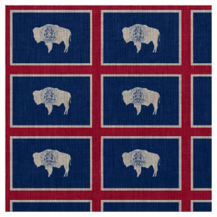 Tela Bandera Wyoming