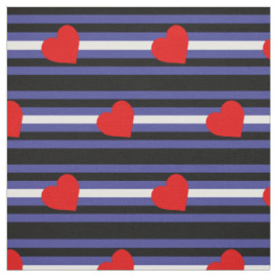 Tela Bandera y corazón del orgullo de cuero