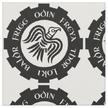 Banner de Viking Raven Thor Freya Loki
