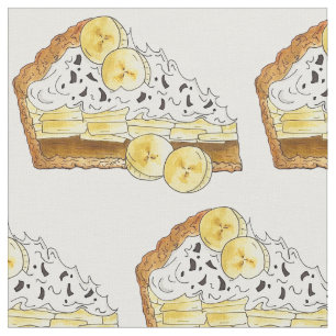 Tela Banoffee Banana Toffee Pie Slice Reino Unido Food