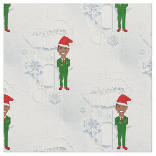 tela barack obama santa