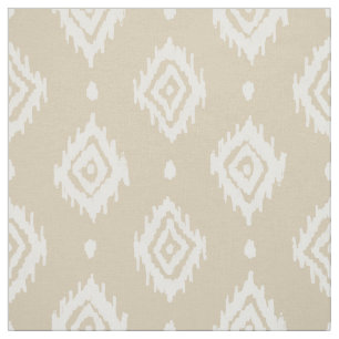 Tela BARBARIO Boho Ikat Diamond Natural