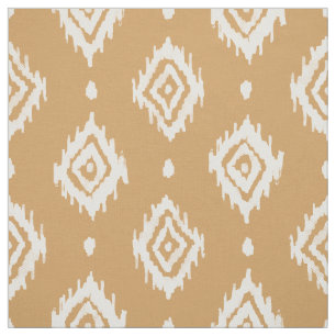 Tela BARBARRIO Boho Ikat Diamond Gold