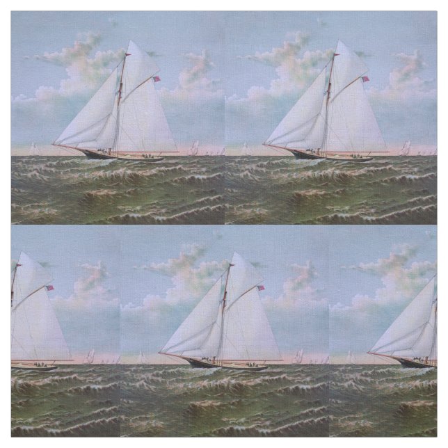 Tela Barco de vela antiguo (Retal)
