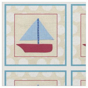 Tela Barco de vela infantil por Chariklia Zarris