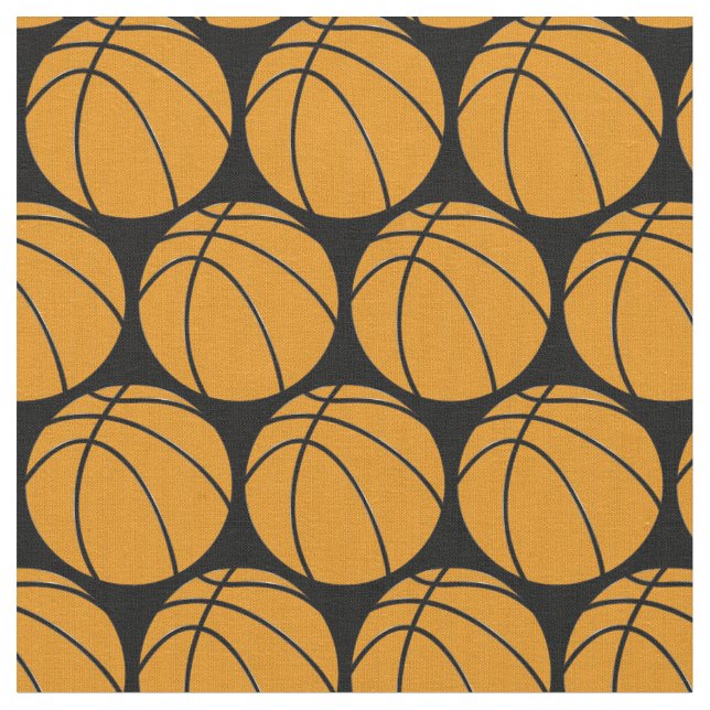Tela Basketball Combed Cotton Fabric (De cerca)