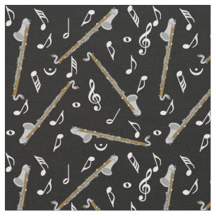 Tela Bass Clarinet Black Music Notes