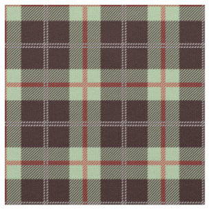 Tela Bastante trendy lindo tartán patrón scottish marró