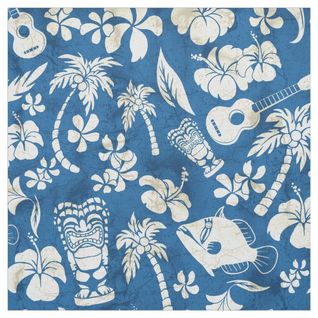 Tela Batik del Hawaiian de la playa de Makapuu (Retal)