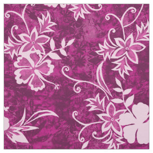 Tela Batik hawaiano del hibisco de Waimanalo