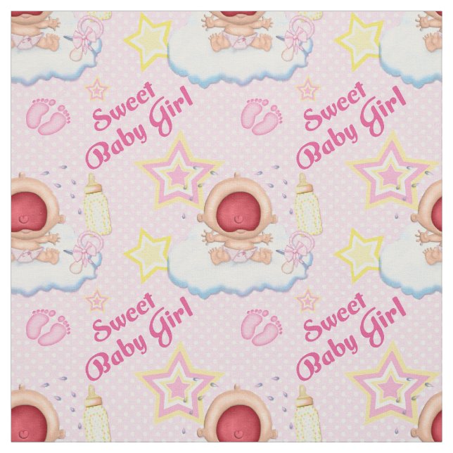 Tela Bawing Baby Girl (Retal)