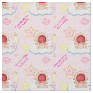 Tela Bawling Baby Girl - Personalizado Textos
