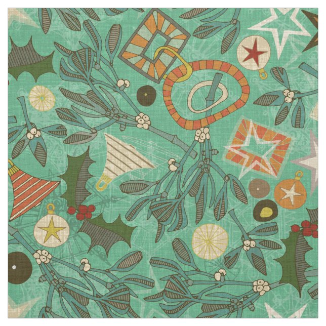 Tela bayas festivas (Retal)