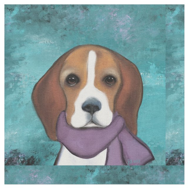Tela Beagle  (De cerca)