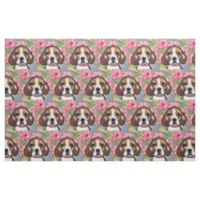Tela Beagle ("Cuarto gordo" (fat quarter))