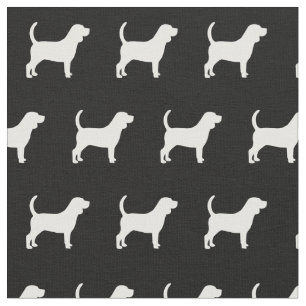 Tela Beagle Dog Silhouette Mascota