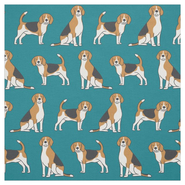 Tela Beagle Fabric-PICK TU COLOR! (Retal)
