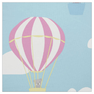 Tela Bears & Rabbit Hot Air Balloon Day Out