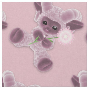 Tela Bebé Adorable Plush Toy Ram Country Pink