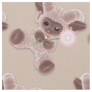 Tela Bebé Adorable Plush Toy Ram Leche Chocolate