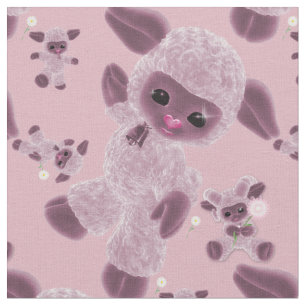 Tela Bebé caprichoso Plush de cordero de juguete paño r