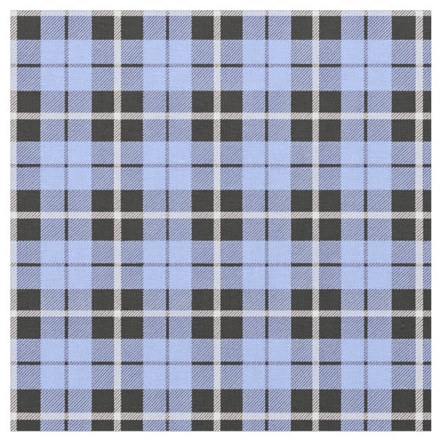 Tela Bebé niño tira blanca/negra azul claro (De cerca)