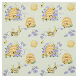 Tela Bee Dance Floral Fabric 2