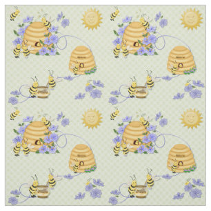 Tela Bee Dance Floral Fabric 2