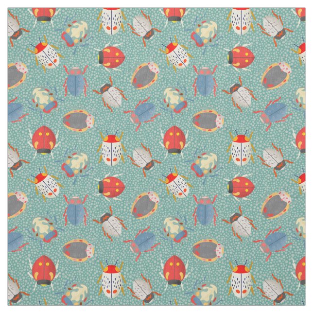 Tela Beetle Acerca Del Patrón Hero (Retal)