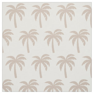 Tela beige de la palmera del moreno