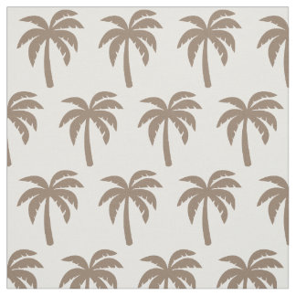 Tela beige de la palmera del moreno oscuro