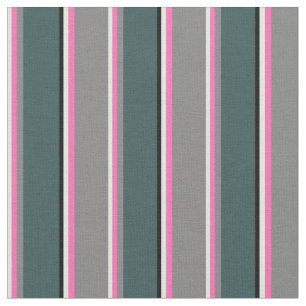 Tela Beige, rosa caliente, gris, gris pizarra oscuro y