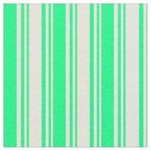 Tela Beige y patrón verde
