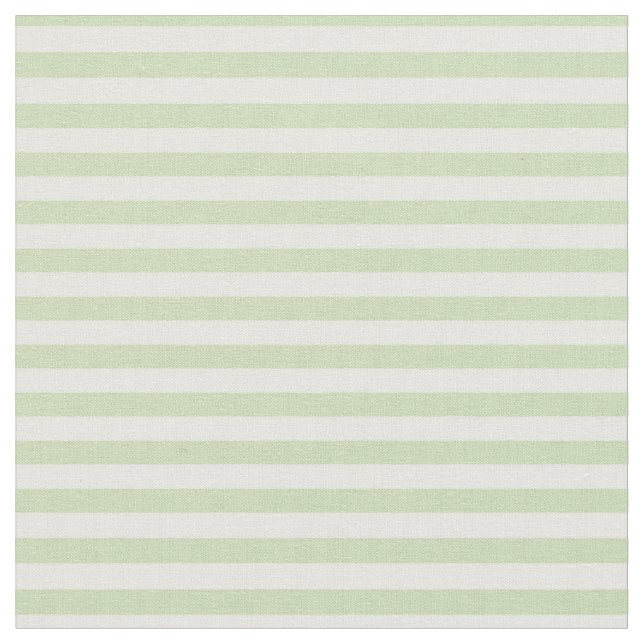 Tela Beige y rayas verdes del té (De cerca)