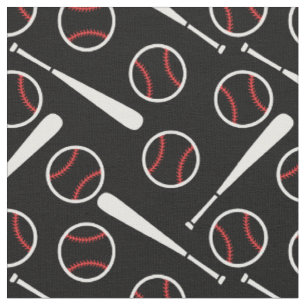 Tela Béisbol - tamaño personalizado y color de fondo!