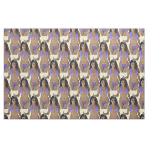 Tela Belleza de bikini de pelo negro Thunder_Cove