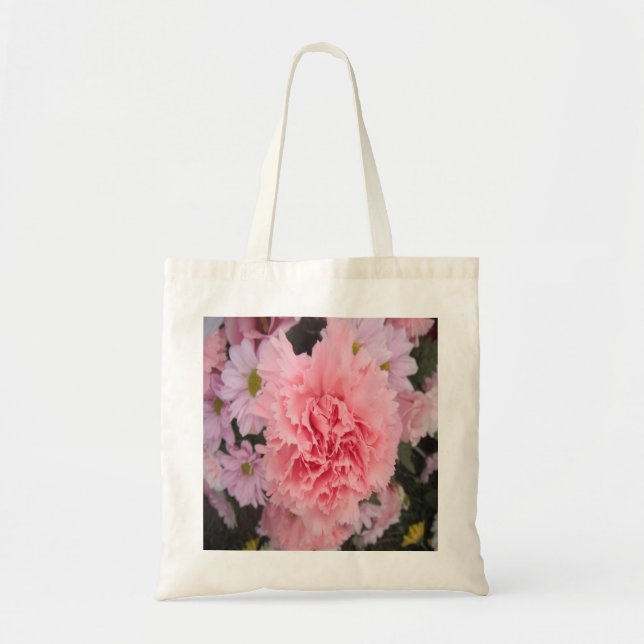 Tela Belleza de carnación rosada en bolso (Frente)