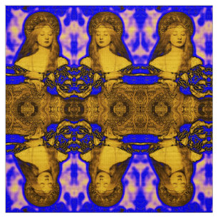 TELA BELLEZA DE LA MUJER DE LA VANIDAD-MODA / FRACTALES