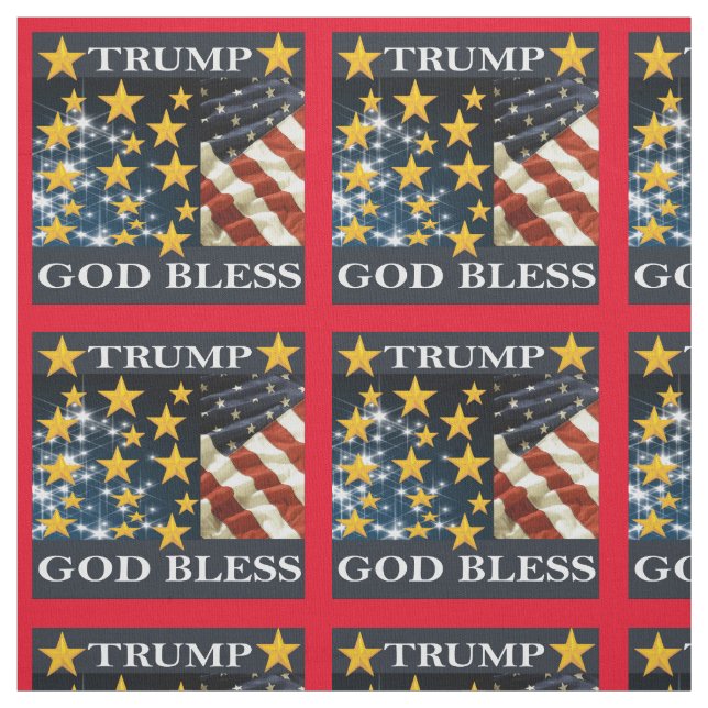 TELA BENDICIÓN DE DIOS DE TRUMP 2020 (Retal)