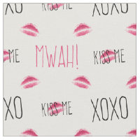 ¡Béseme Mwah! Modelo de la impresión del labio